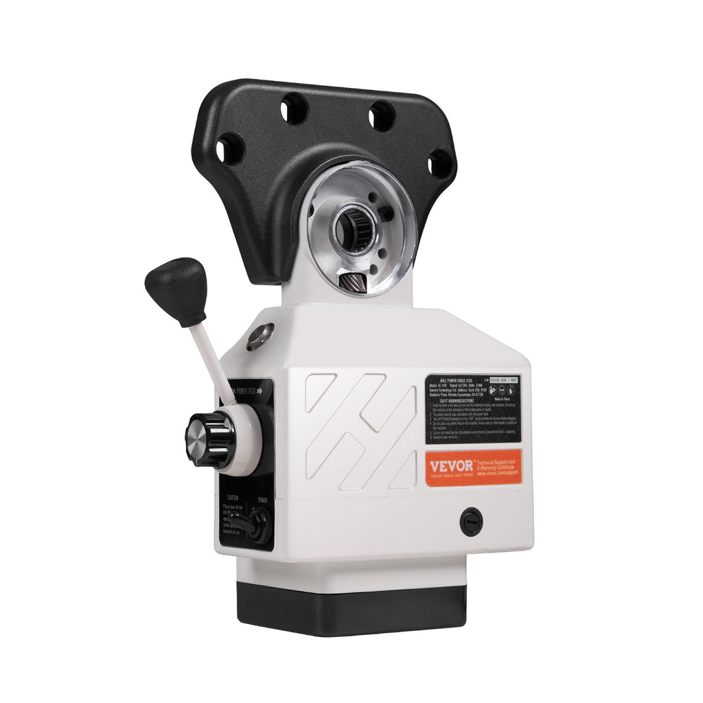 X-Axis Power Feed for Milling Machine, 150 in-lb, 120V