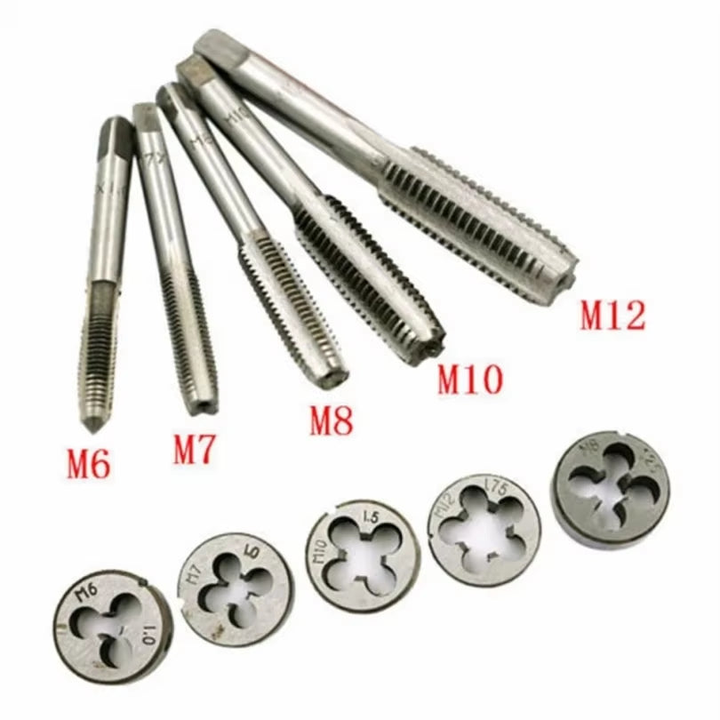 Tap and Die Set M3–M12 – Metric Threading Kit, 12 or 20 Pcs – image 4