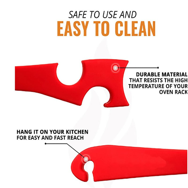 Oven Rack Puller - Silicone Push Pull Tool for Toaster & Air Fryer – image 6