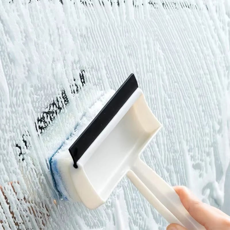 Shower Glass Squeegee Sponge Brush – image 4