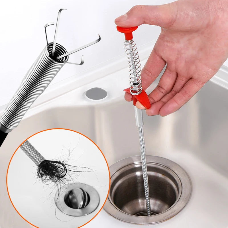Plumbing Four-Claw Sewer and Toilet Grabber Tool