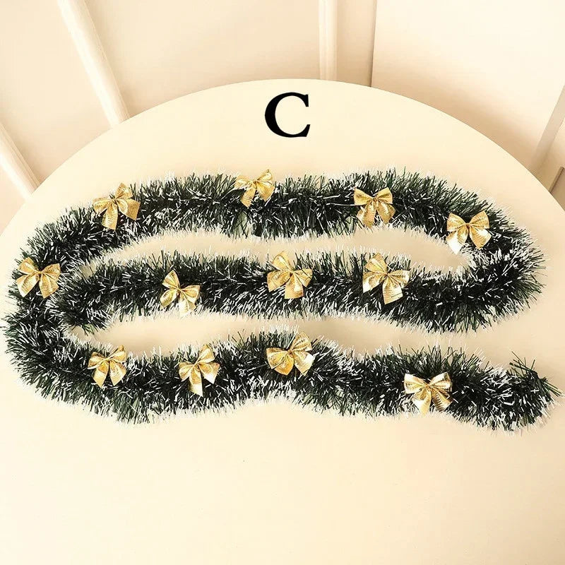 Christmas Ribbon Garland - 2 m Decorative Tree Ribbon – image 9