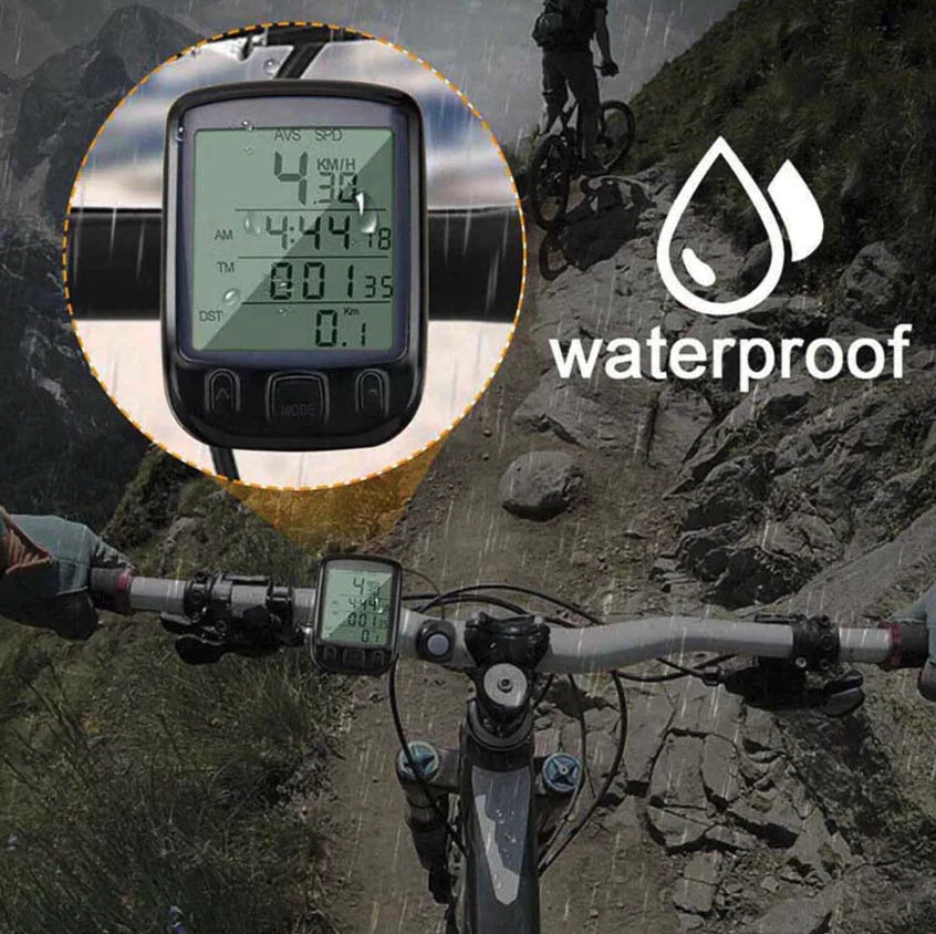 Bike Speedometer, Waterproof LCD Cycling Computer, Wired or Wireless – image 9