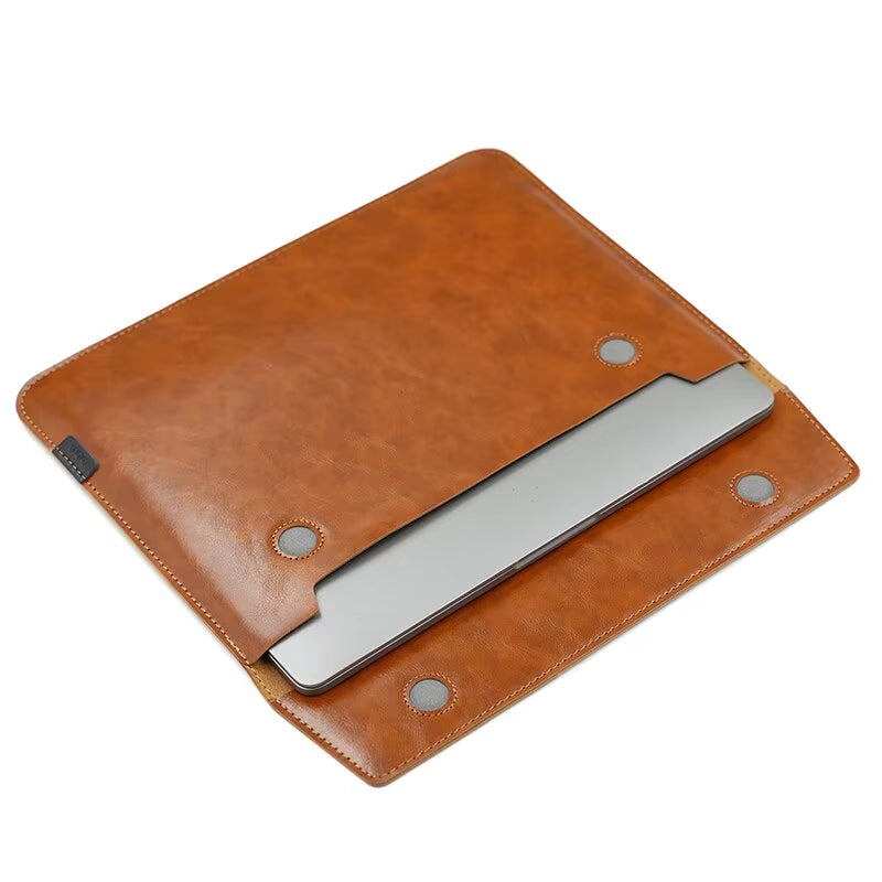Laptop Sleeve 13 Inch - PU Leather Case with Magnetic Closure – image 4