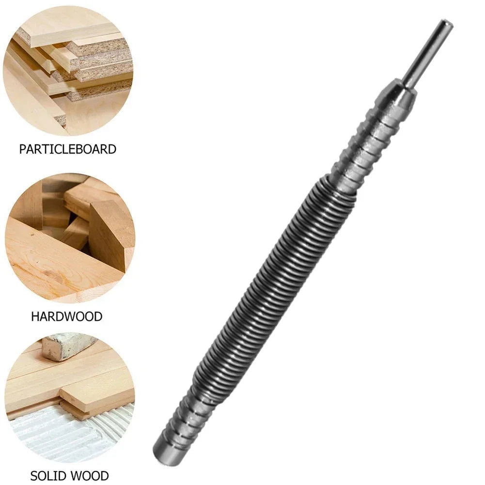 Spring-Loaded Center Punch – Hammerless Nail Set Tool – image 5