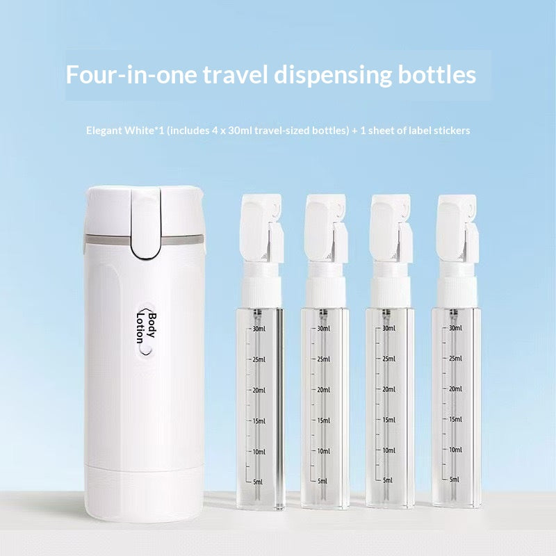Travel Bottle Set, 4 in 1 Leak Proof Dispenser – image 11