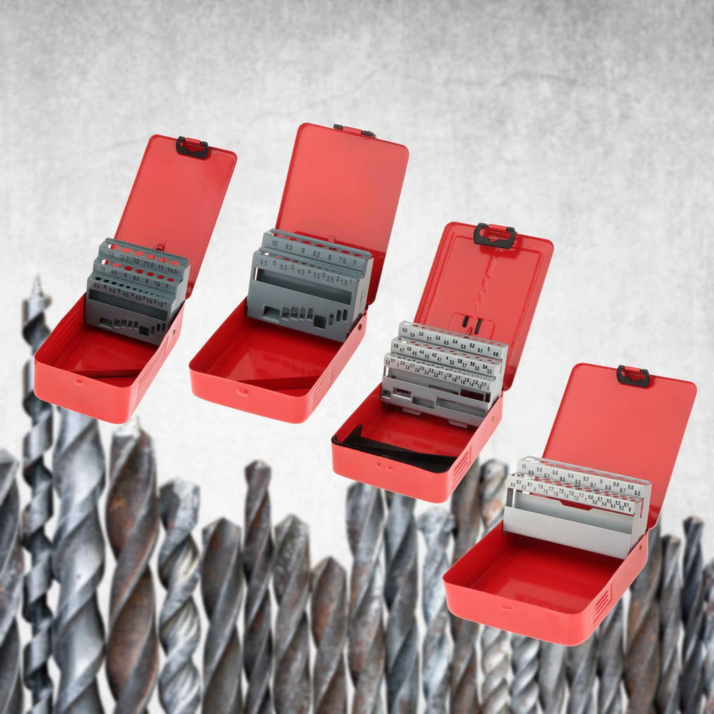 Drill Bit Index Case – Metal Bit Organizer Box – image 3