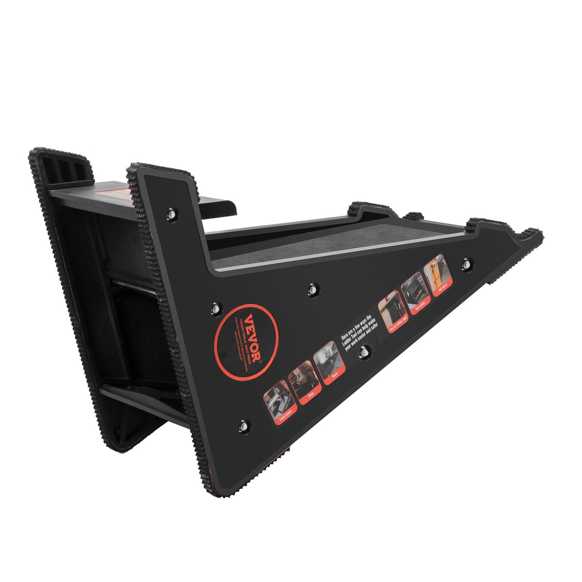 Ladder Leveler for Roofs and Stairs, 380 lb Pitch Hopper Stabilizer