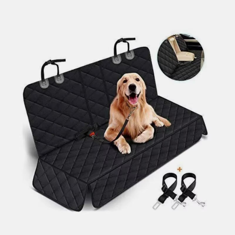 Dog Car Seat Cover Hammock - Waterproof Back Seat Protector