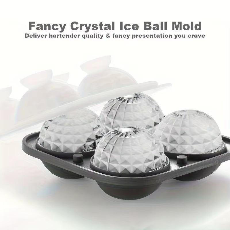 Ice Mold Silicone Sphere, 2 Pack – image 4