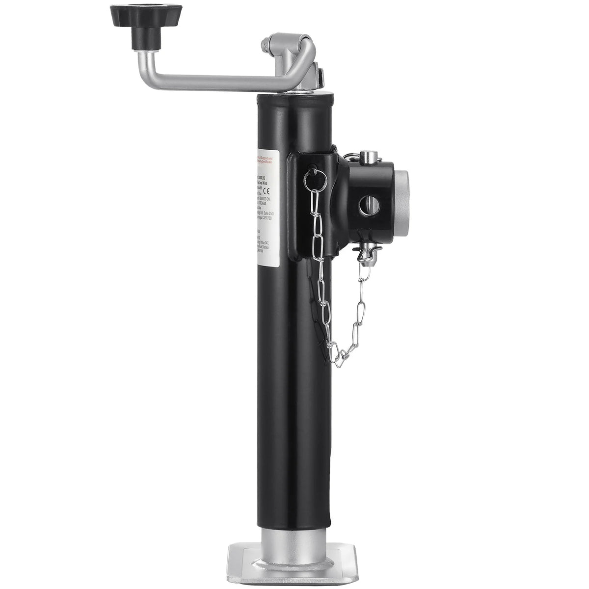 Trailer Jack 2000 lb Weld-On Swivel with Handle – image 9