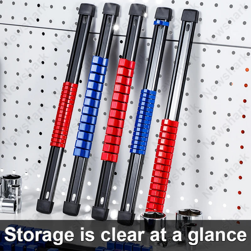 6-Piece Heavy-Duty Socket Holder Rack Set