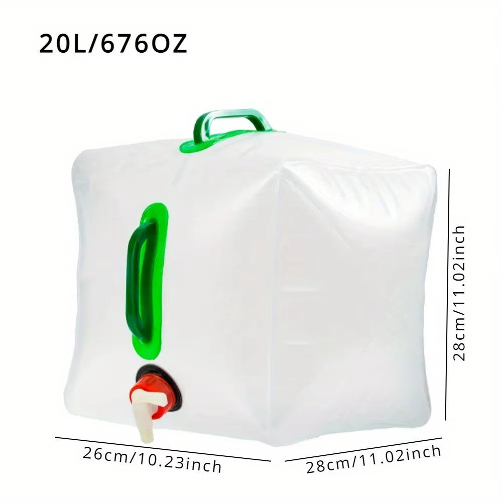 Collapsible Water Container - 10L/20L Camping Jug with Tap – image 2