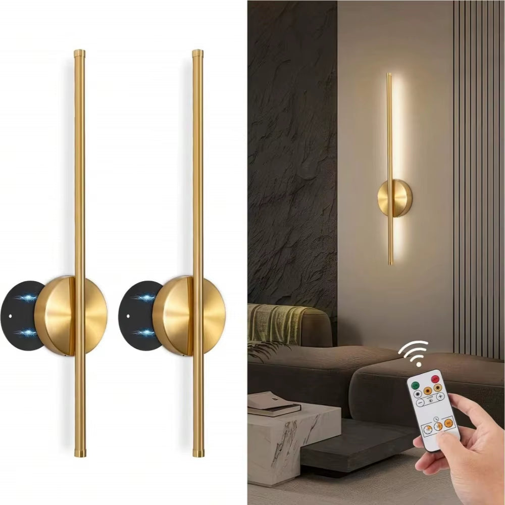 Wall Sconce - Magnetic Rechargeable LED Wall Lamp, No Wiring