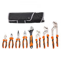 Pliers Set 8 Pc High Carbon Steel with Adjustable Wrench