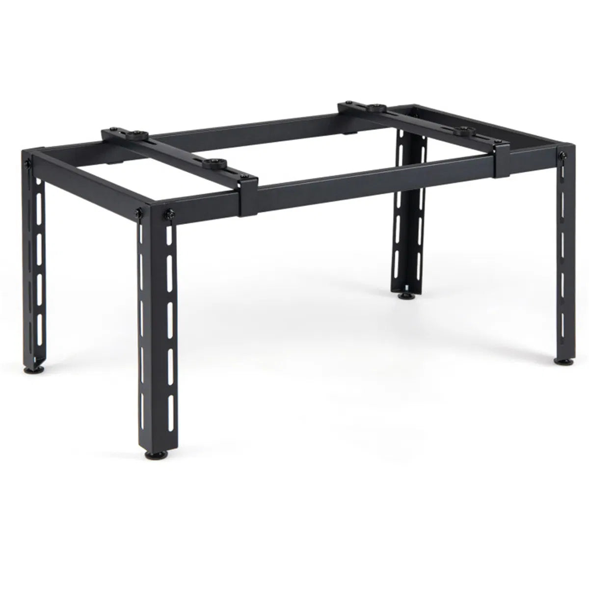 Adjustable Mini Split Ground Stand, 400 lb Heavy-Duty AC Bracket – image 2