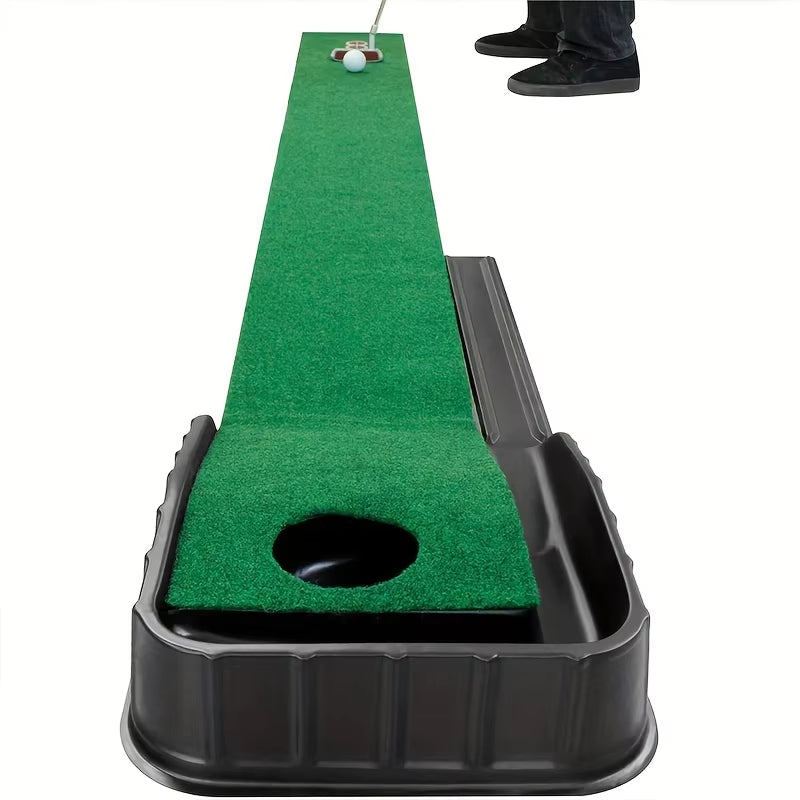 Golf Putting Green Mat, Indoor Outdoor Putting Practice Blanket – image 3