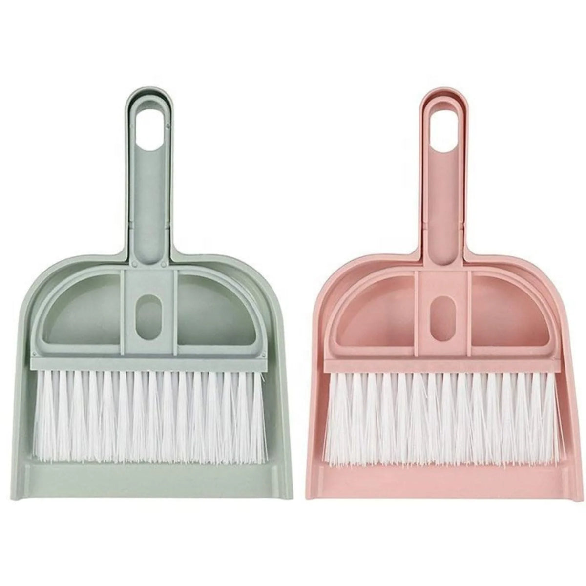 Mini Dustpan and Brush Set - Snap-Together Desktop Hand Broom – image 5