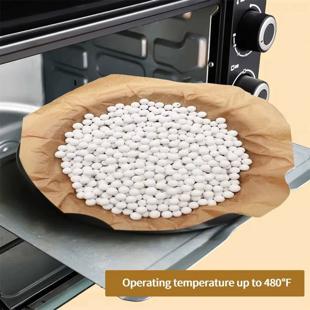 Pie Weights – Reusable Ceramic Baking Beans for Blind Baking – image 5