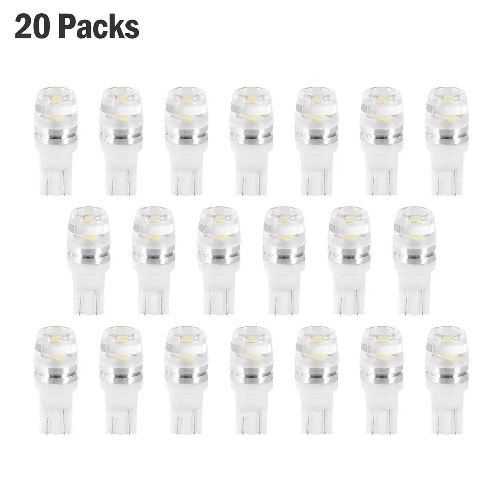 T10 LED Bulbs 20-Pack – 6500K White Interior Car Lights – image 6