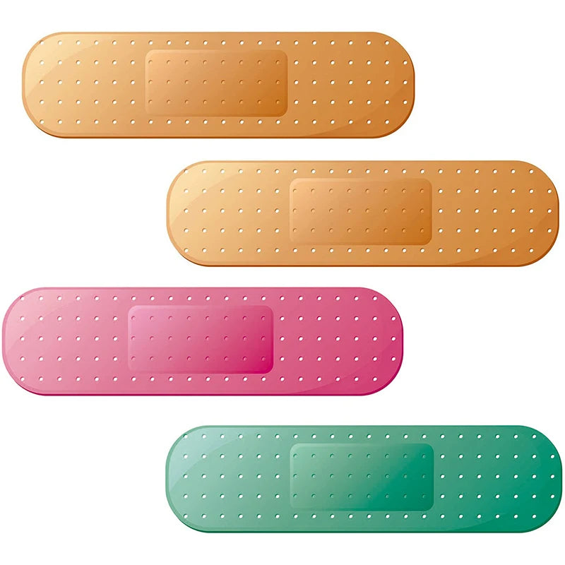Funny Bandage Car Stickers - Reflective Band-Aid Bumper Decals for Dents & Scratches