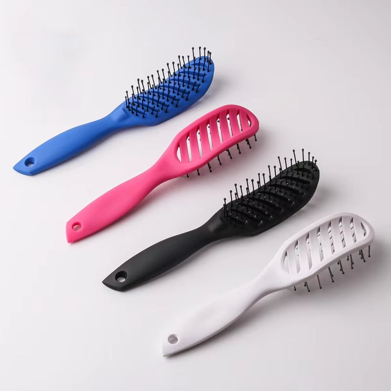 Detangling Hair Brush 9-Row Styling Brush for Wet or Dry Hair – image 2