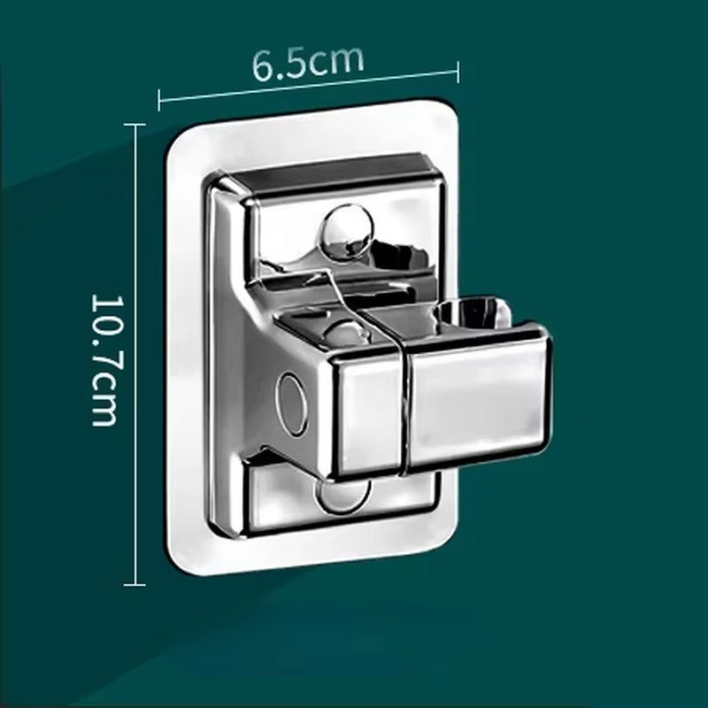 360° Adjustable Suction Shower Head Holder – image 7
