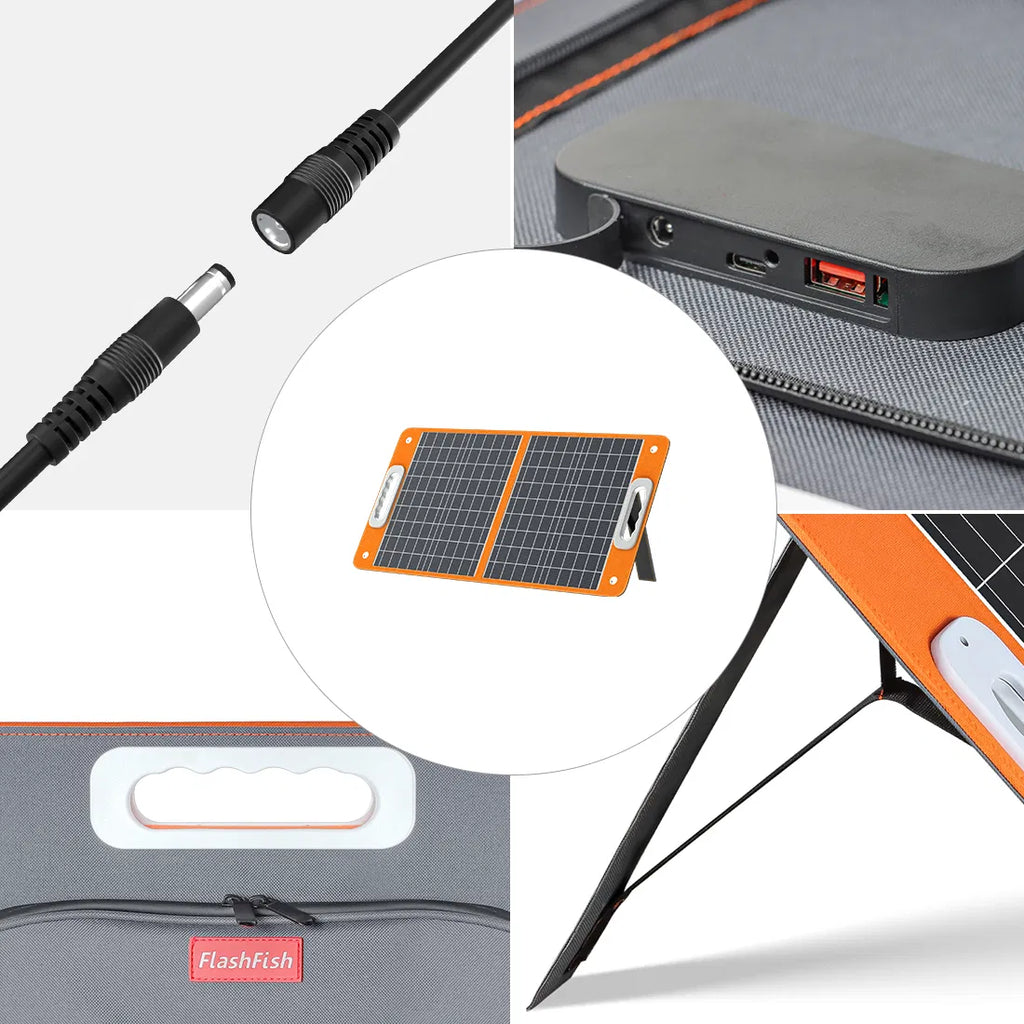Portable Power Station 200W with 60W Solar Panel, 172.8Wh – image 7