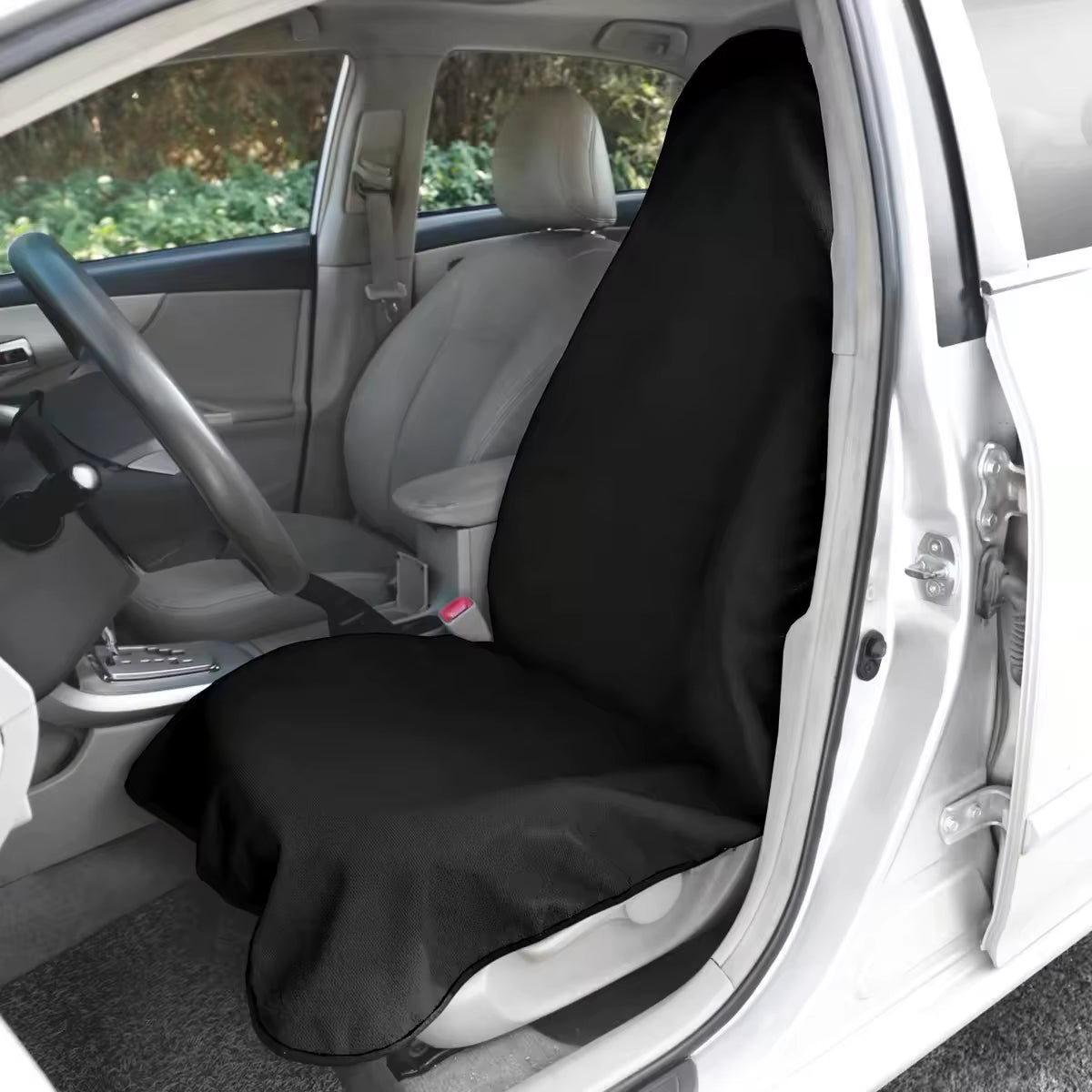 Universal Car Seat Towel Cover - Waterproof Non-Slip Front & Rear Seat Protector