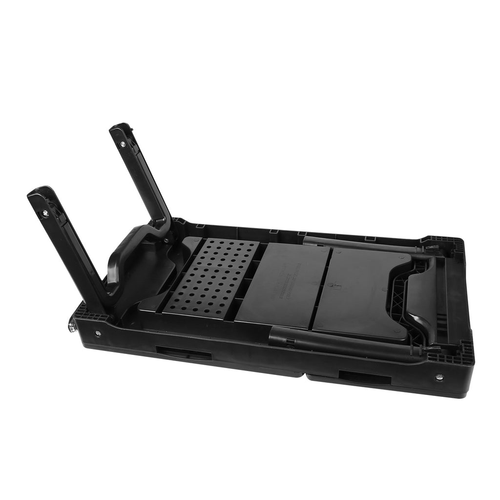 Foldable Laptop Bed Tray with Cooling Fan, LED Light and USB Ports – image 2