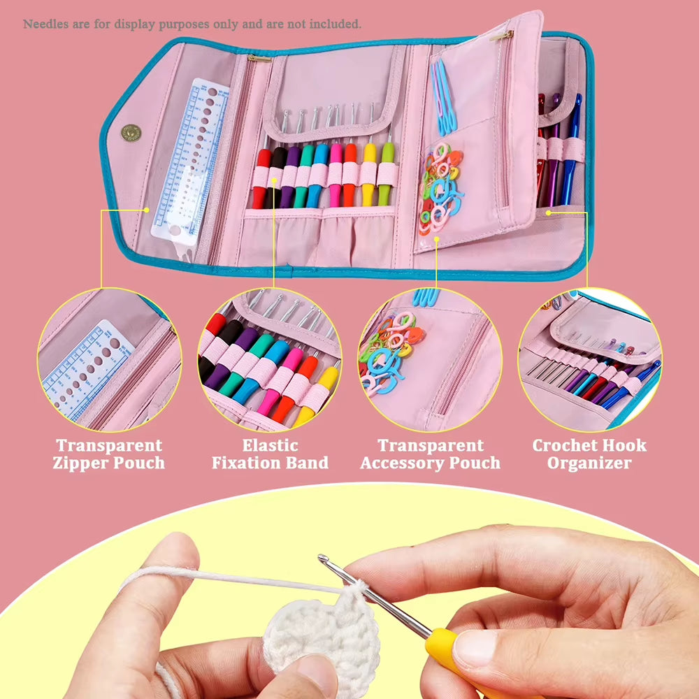 Crochet Hook Case - Foldable Waterproof Hook Organizer – image 5