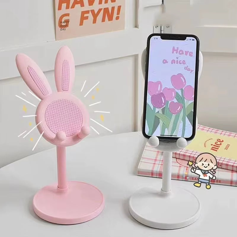 Bunny Phone Stand - Adjustable Height Cute Rabbit Phone Holder – image 4