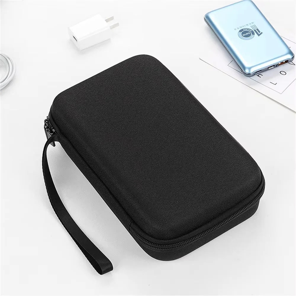 Hard Shell Travel Electronics Organizer Case with Dividers