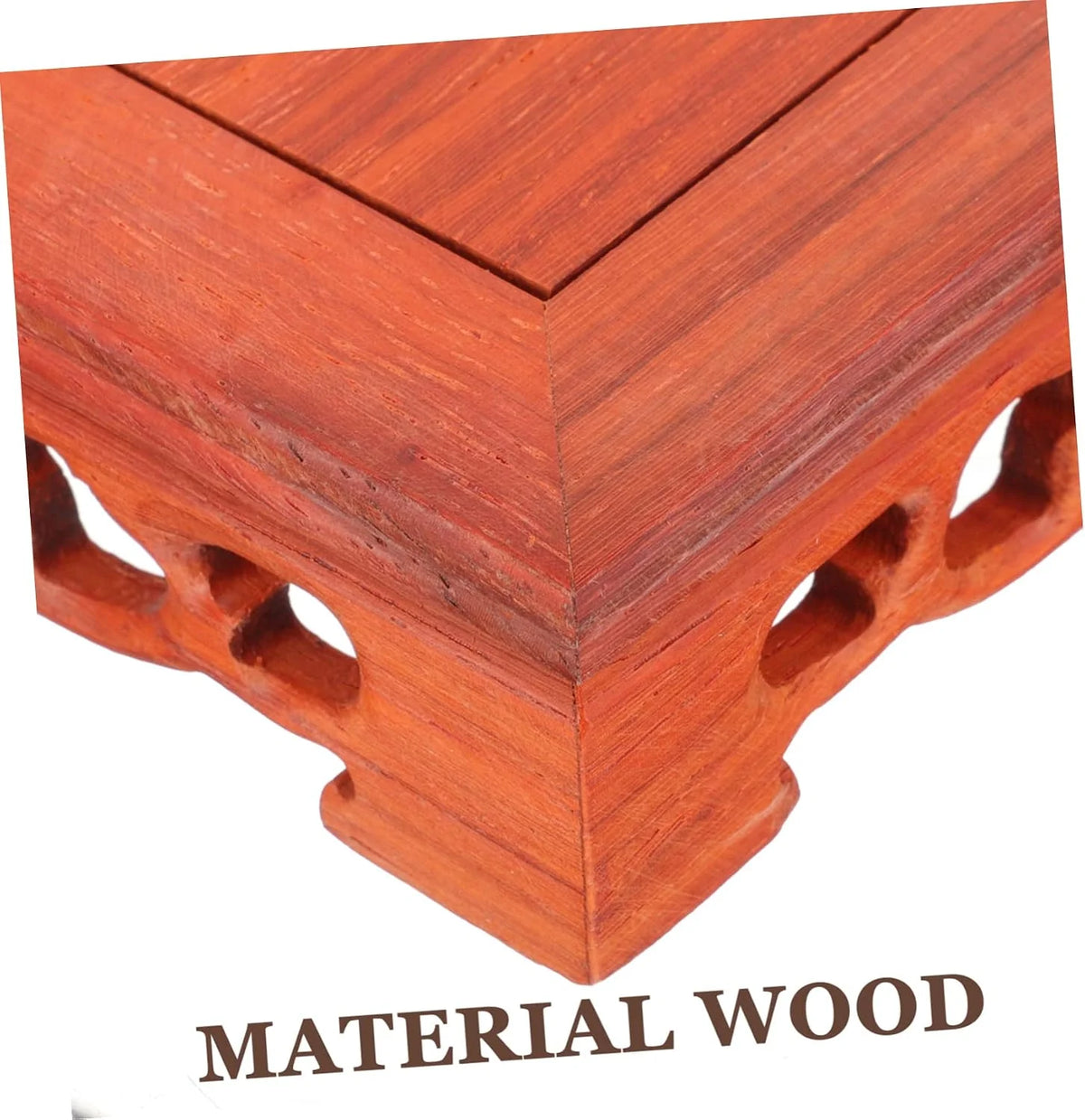 Wooden Display Stand - Round Riser Base for Vases and Decor – image 8