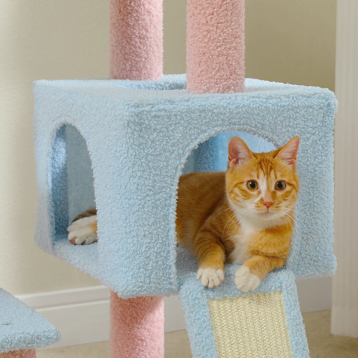 Flower Cat Tree – Multi-Level Cat Tower with Sisal Posts – image 11