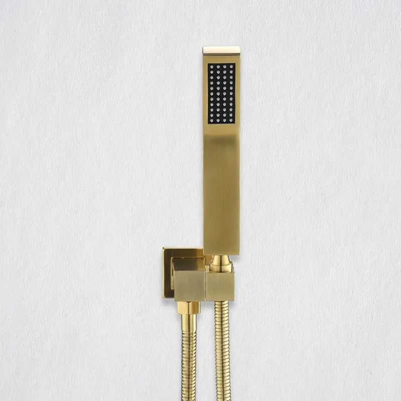 Ceiling-Mount Shower System with 12 in Square Rain Head and Handheld – image 10