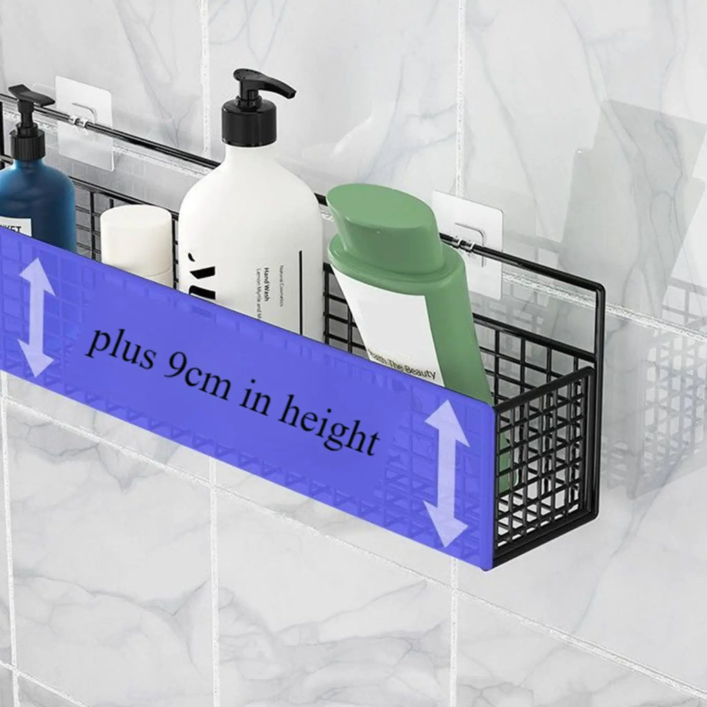 No-Drill Adhesive Shower Caddy Shelf – image 4