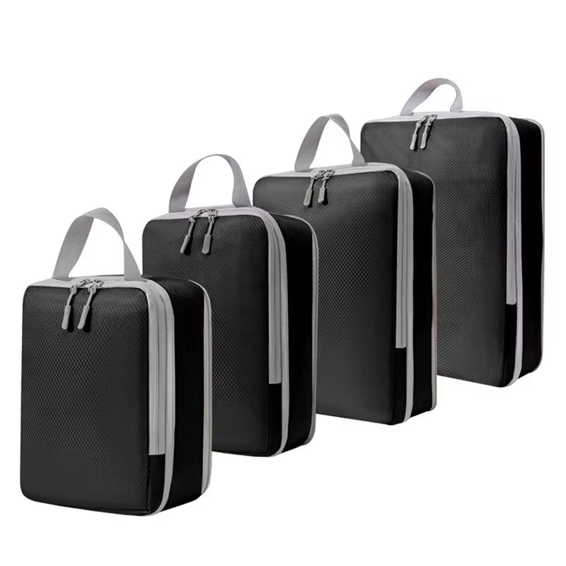 Packing Cubes 4-Piece Set, Compression Suitcase Organizer Bags – image 10