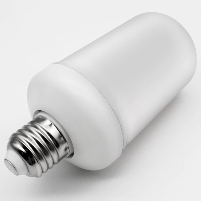 LED Flame Effect Bulb 12W E26 - Multi-Mode Fire Light for Bars, Parties & Decor