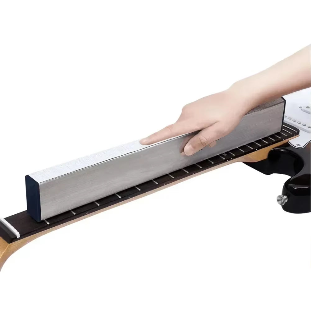 Guitar Fret Leveling Sanding Beam with 6 Sandpaper Strips – image 7