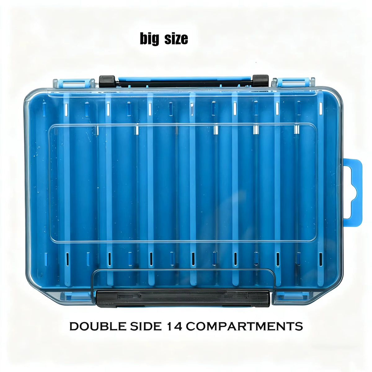 Double-Layer Fishing Tackle Organizer Box – image 11