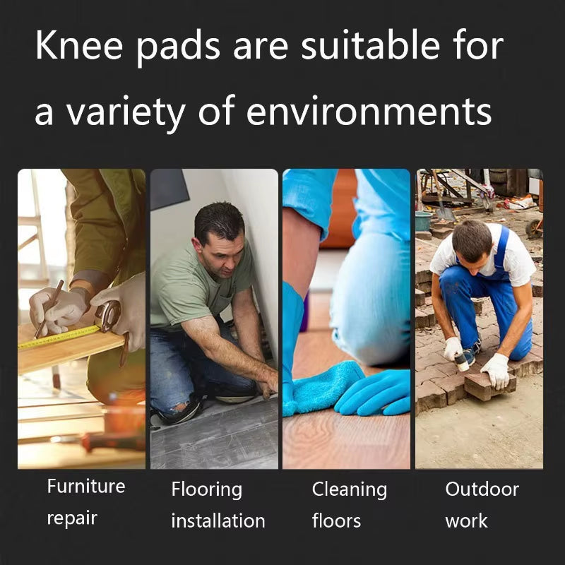 Foam Knee Pads 2 Pcs – Textured Non-Slip EVA Work Pads – image 4