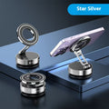 Magnetic Car Phone Holder with Folding Ring Bracket