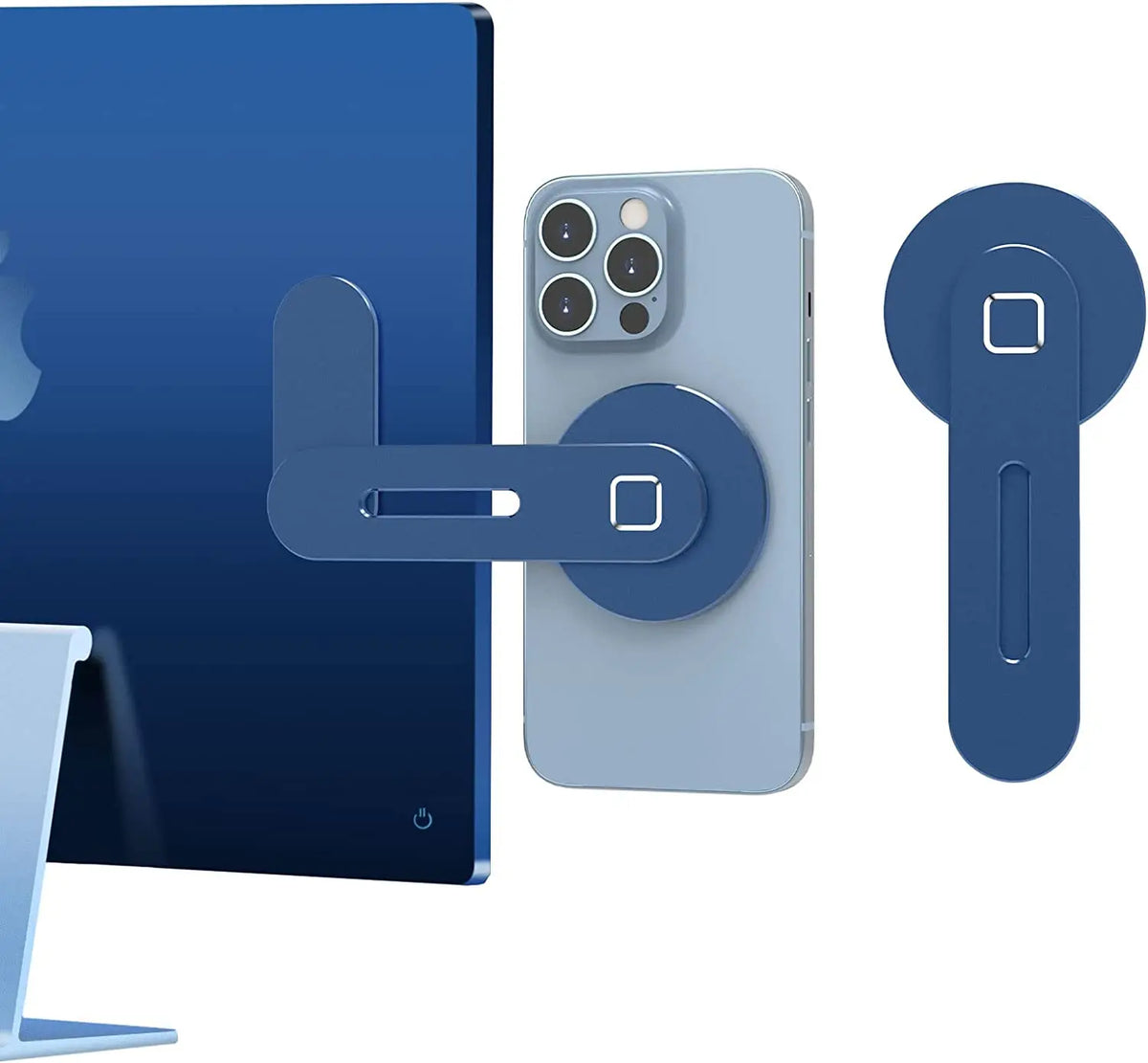 Magnetic Monitor Phone Mount - Foldable Side Phone Holder – image 9