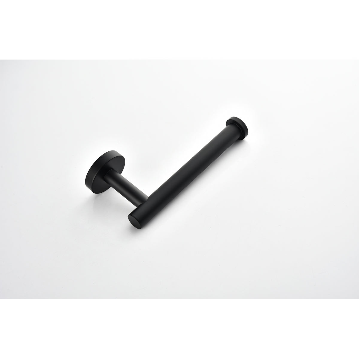 Bathroom Hardware Set 3-Piece Matte Black Towel Bar & Paper Holder – image 4