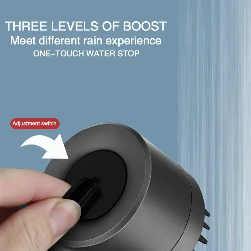 3-Mode Filtered High-Pressure Shower Head – image 6