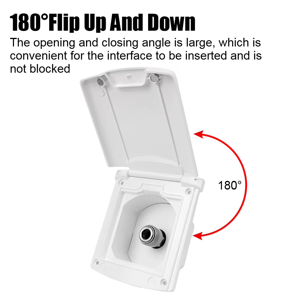 RV Gravity Fresh Water Fill Hatch with Lockable Cover – image 7