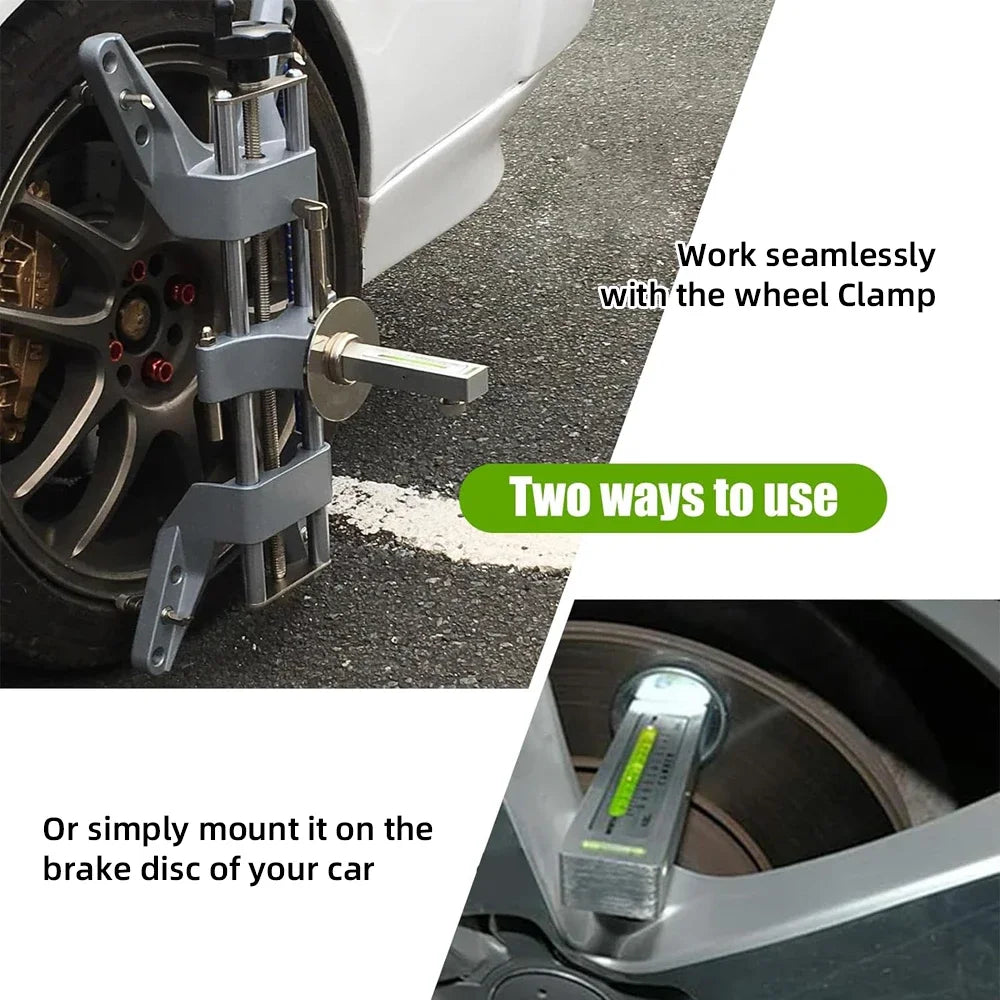 Magnetic Camber Gauge – Wheel Alignment Level Tool – image 4