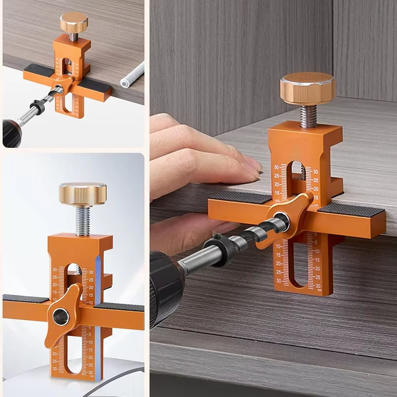 Cabinet Door Installation Jig – 2-In-1 Door Panel Positioning Tool