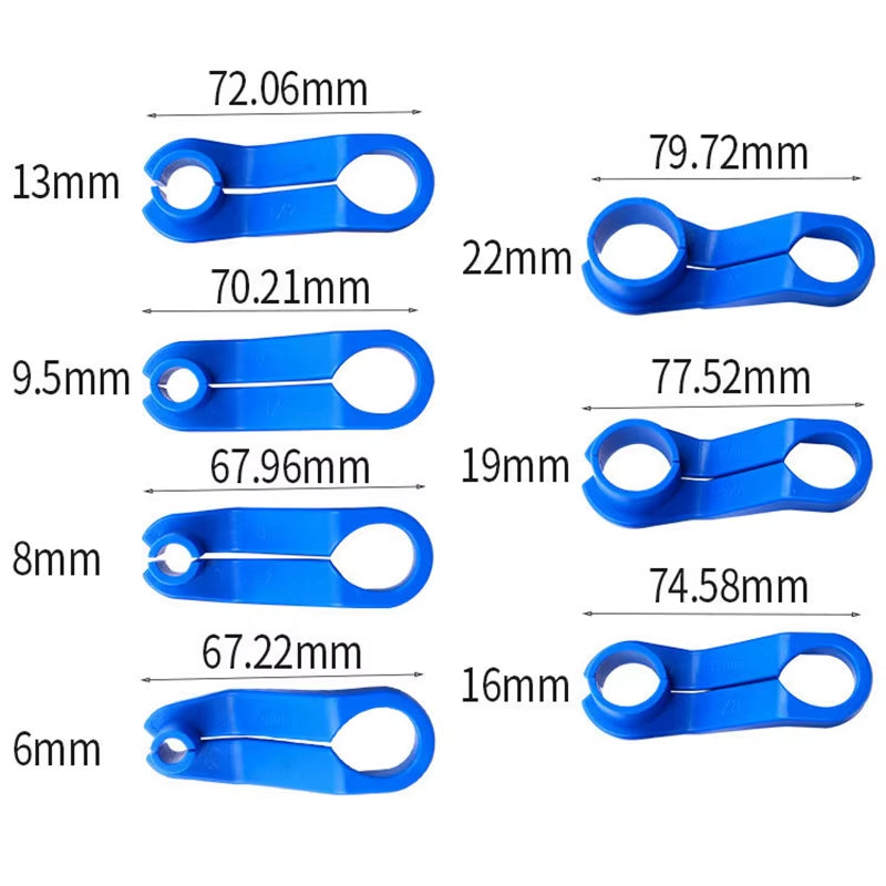 AC & Fuel Line Disconnect Tool Set, 7-Piece Quick Release Tools – image 7